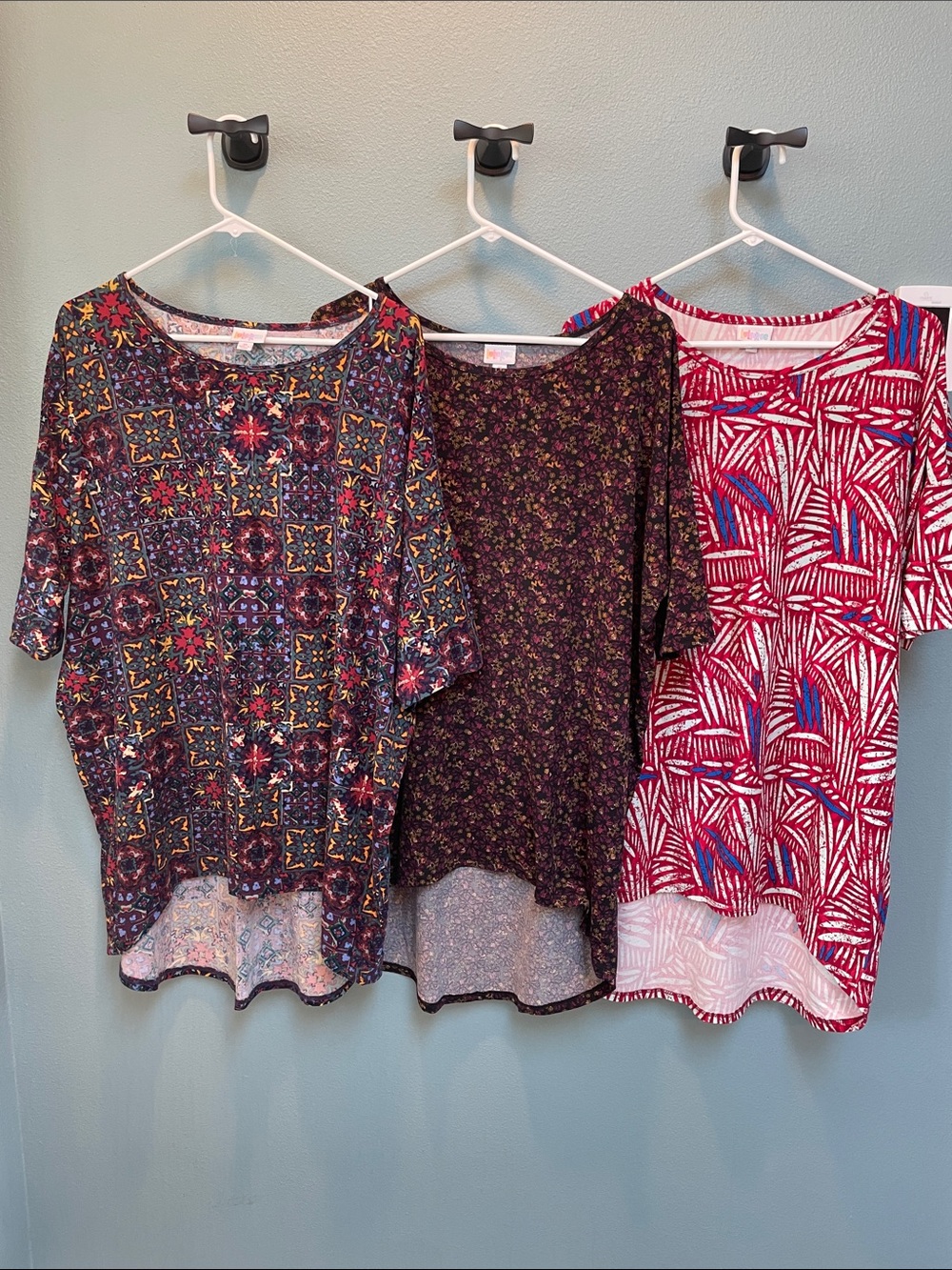 Bundle of 3 LuLaRoe Irma High-Low Tunic Top – Medium